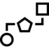 block-schemes-of-three-geometric-shapes-connected-by-lines